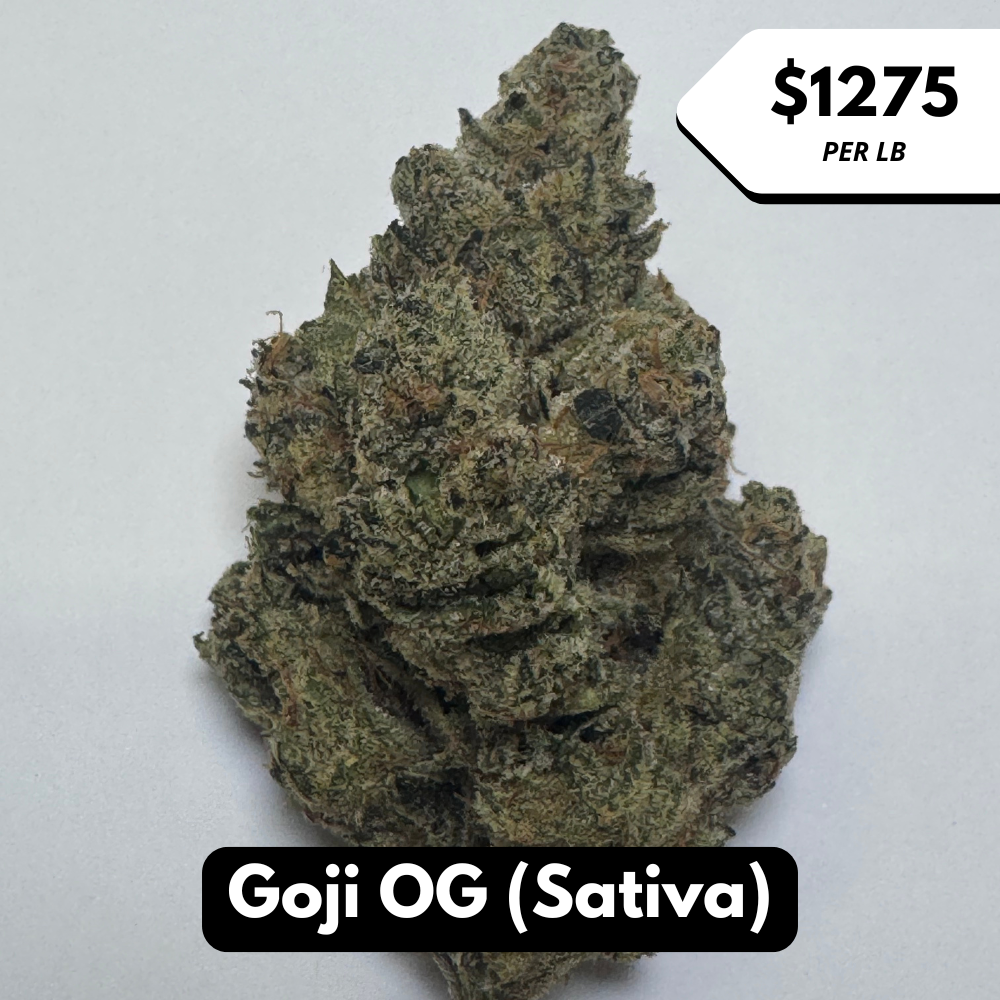 Natural THC-A Flower (Goji OG ~ Sativa)