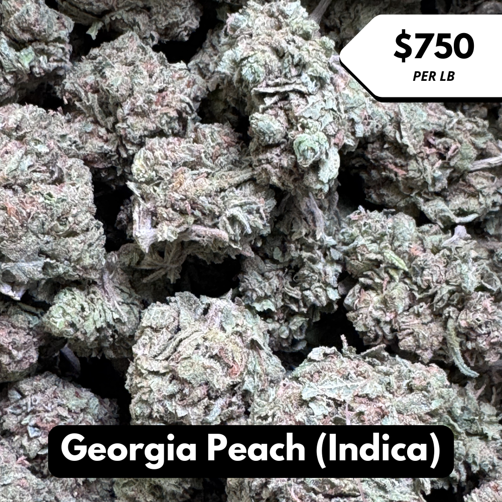 Natural THC-A Flower (Indica ~ Georgia Peach)