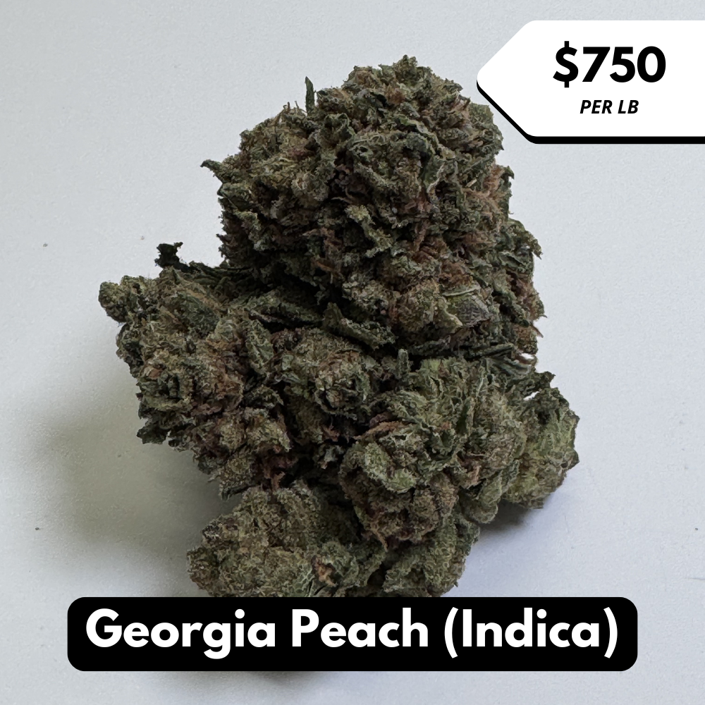 Natural THC-A Flower (Indica ~ Georgia Peach)