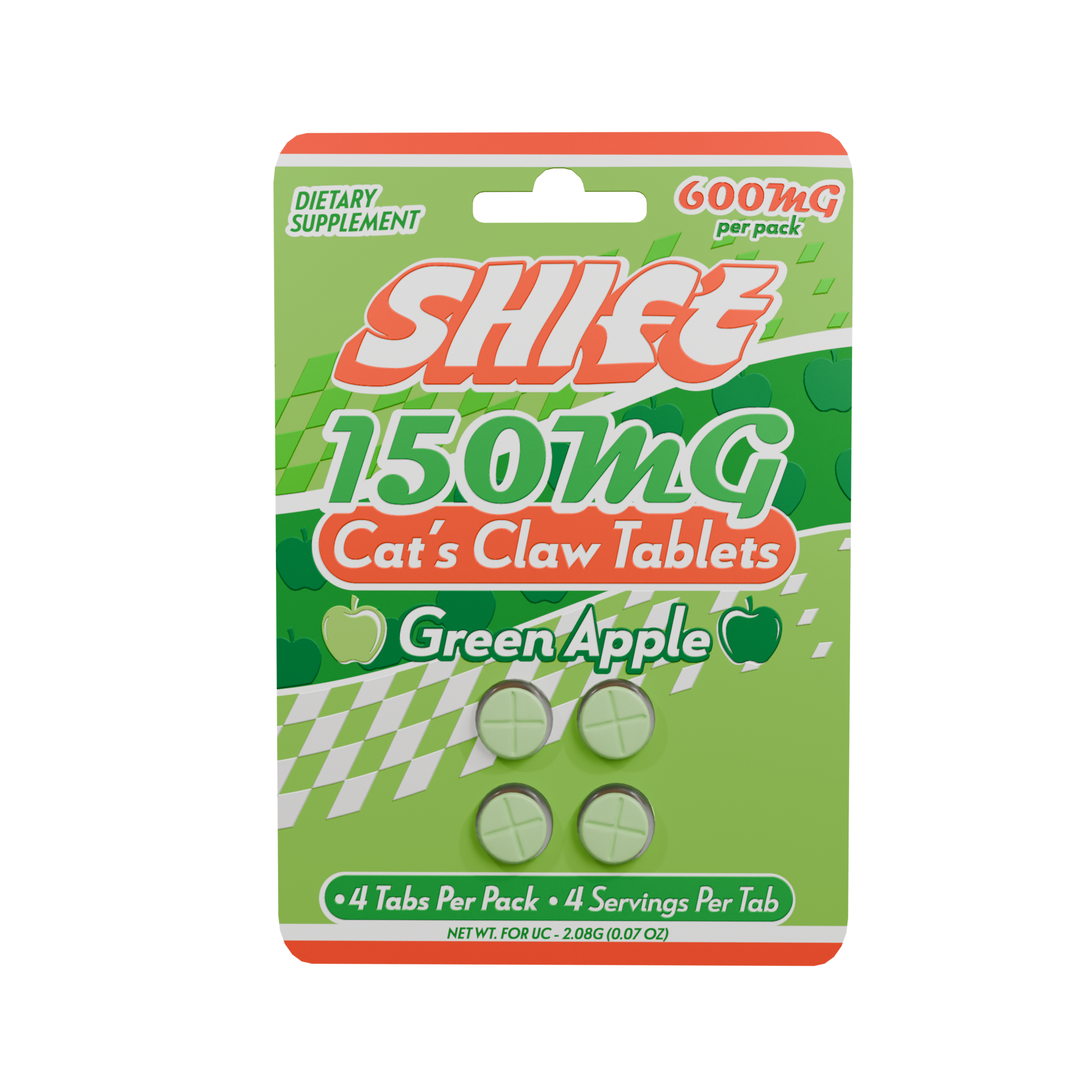 Shift Cat's Claw Tablets (600mg - 4 Count)