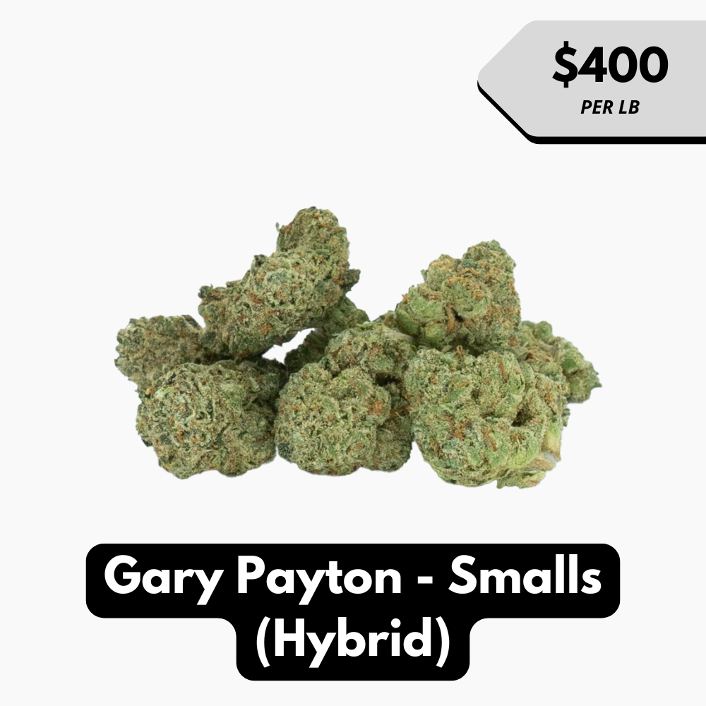 Natural THC-A Flower (Hybrid ~ Gary Payton - Smalls)