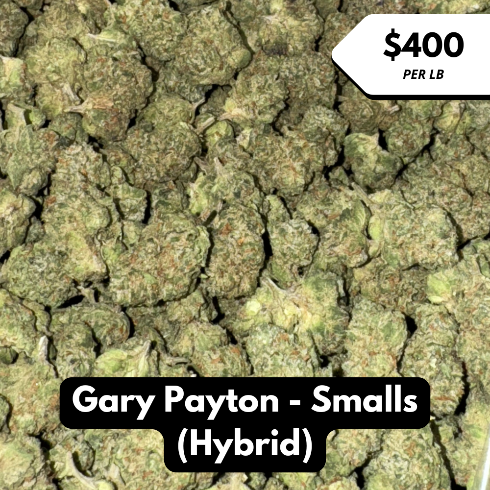 Natural THC-A Flower (Hybrid ~ Gary Payton - Smalls)