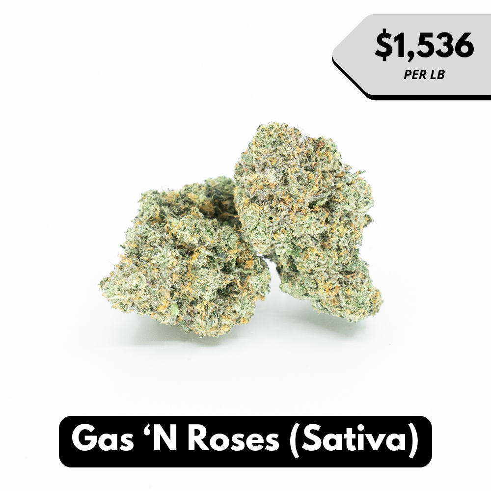 Natural THC-A Flower (Sativa ~ Gas 'N Roses)