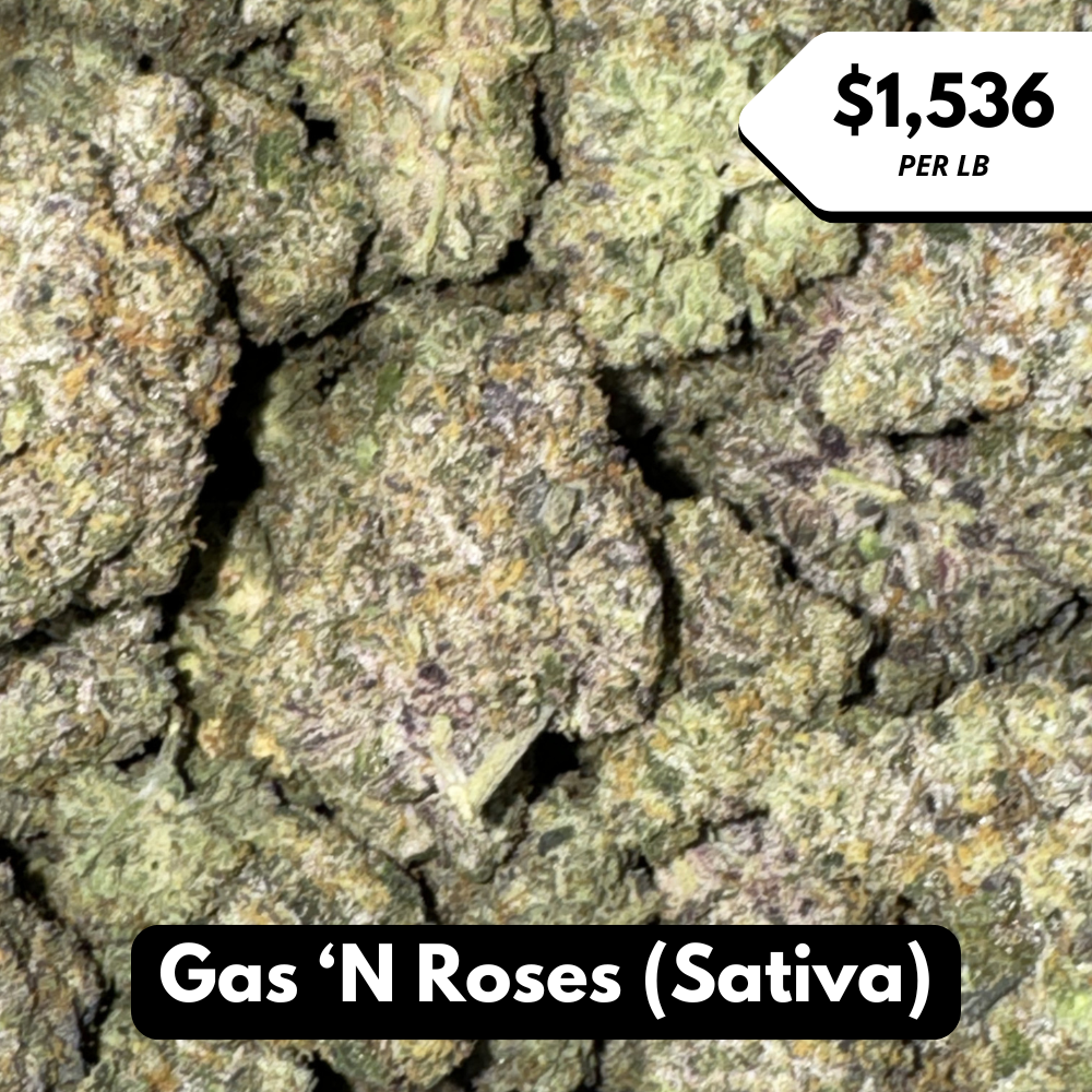 Natural THC-A Flower (Gas 'N Roses)