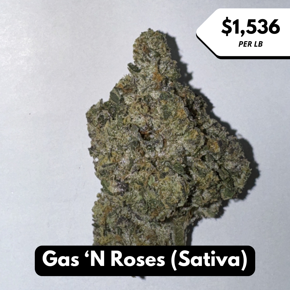 Natural THC-A Flower (Gas 'N Roses)