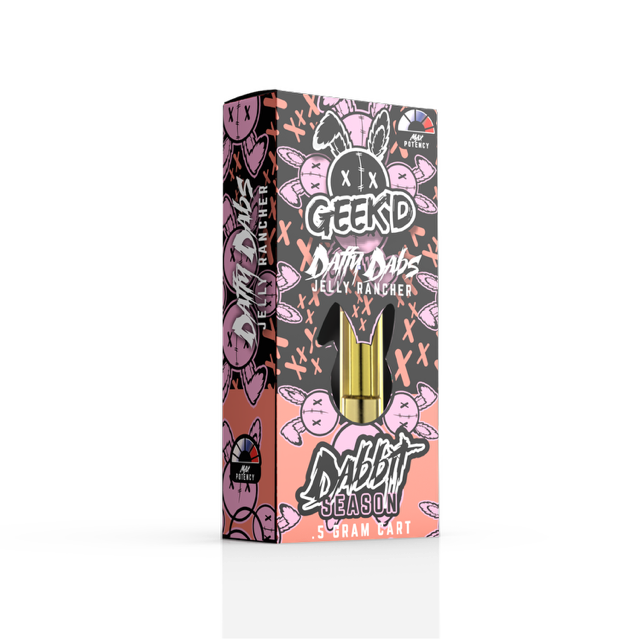 GEEK'D Dabbit Season THC-A Cartridge (500mg)