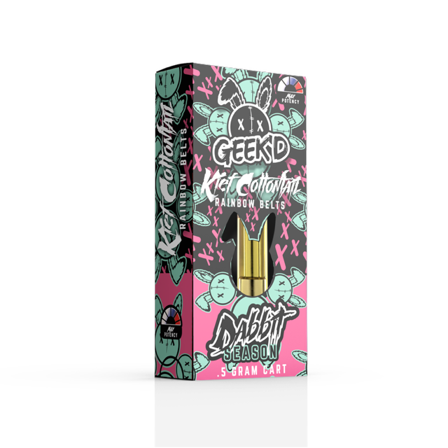 GEEK'D Dabbit Season THC-A Cartridge (500mg)