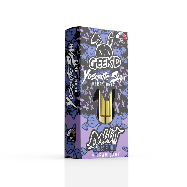 GEEK'D Dabbit Season THC-A Cartridge (500mg)