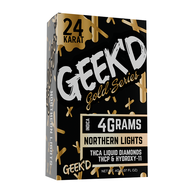 GEEK'D 24K Gold Series THC-A Disposable (4000mg)