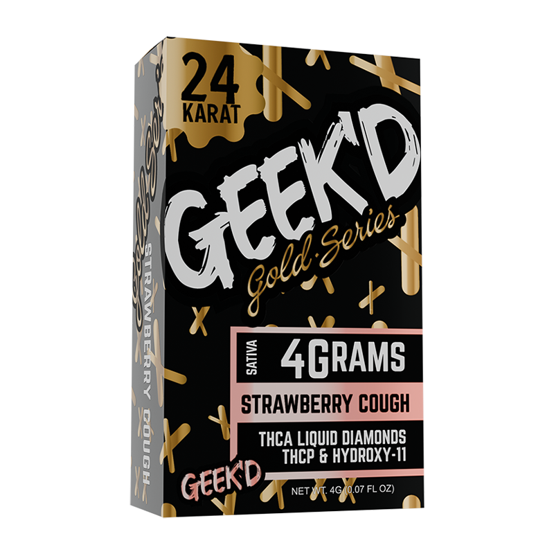 GEEK'D 24K Gold Series THC-A Disposable (4000mg)