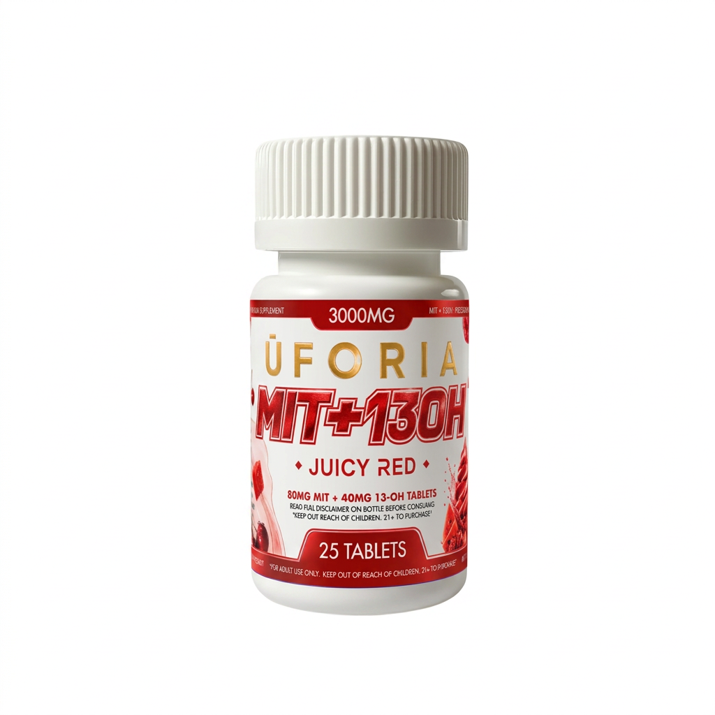 Uforia MIT + 13-OH Tablets (3000mg - 25 Count)