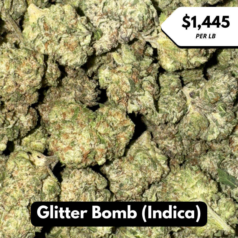 Natural THC-A Flower (Indica ~ Glitter Bomb)