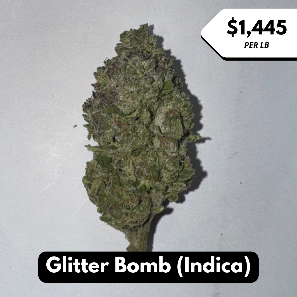 Natural THC-A Flower (Indica ~ Glitter Bomb)