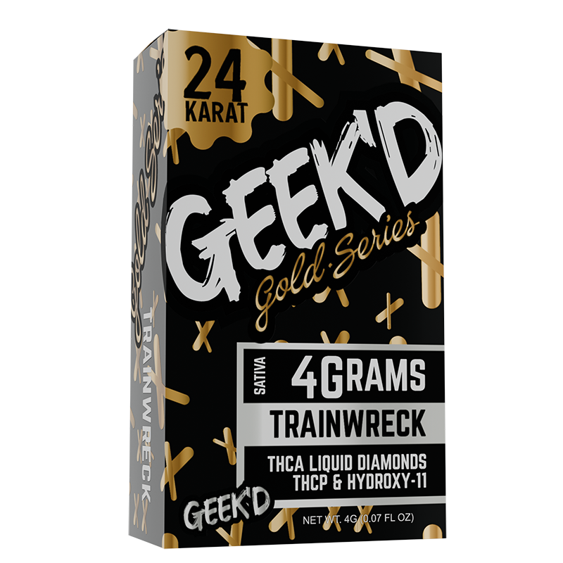 GEEK'D 24K Gold Series THC-A Disposable (4000mg)