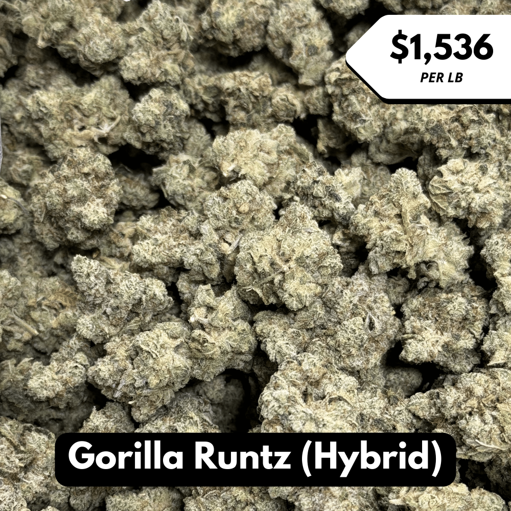 Natural THC-A Flower (Gorilla Runtz)