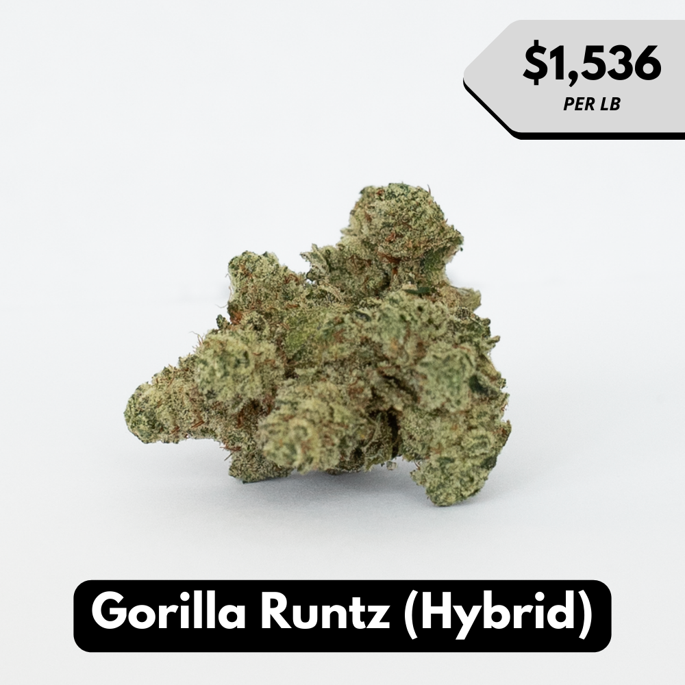 Natural THC-A Flower (Gorilla Runtz)