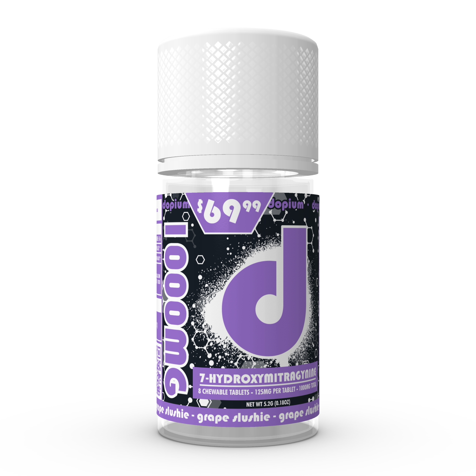 Dopium 7-OH Tablets (1000mg - 8 Count)