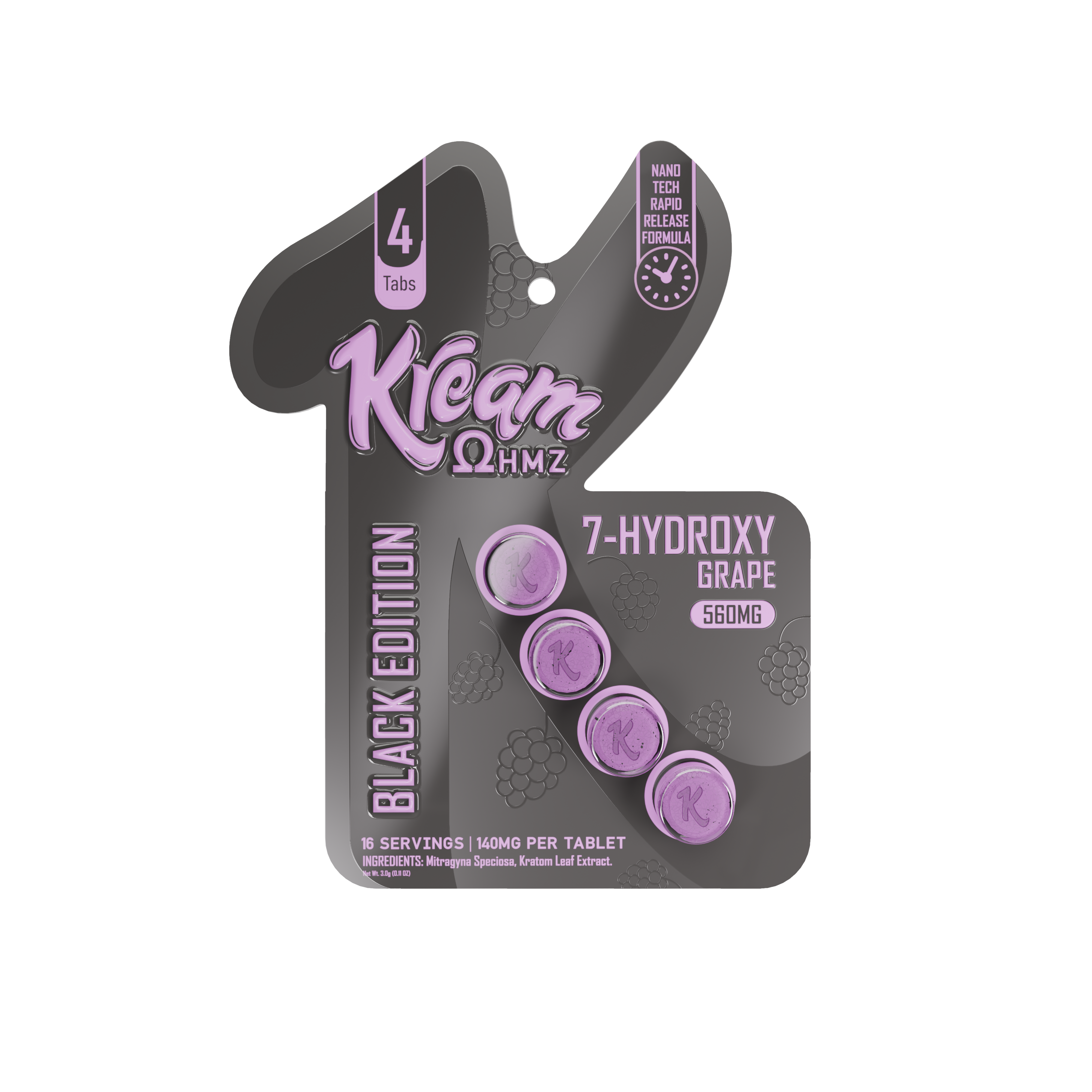 Kream Black Edition 7-OH Tablets