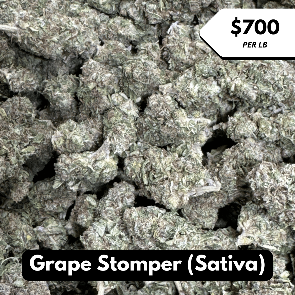 Natural THC-A Flower (Grape Stomper)