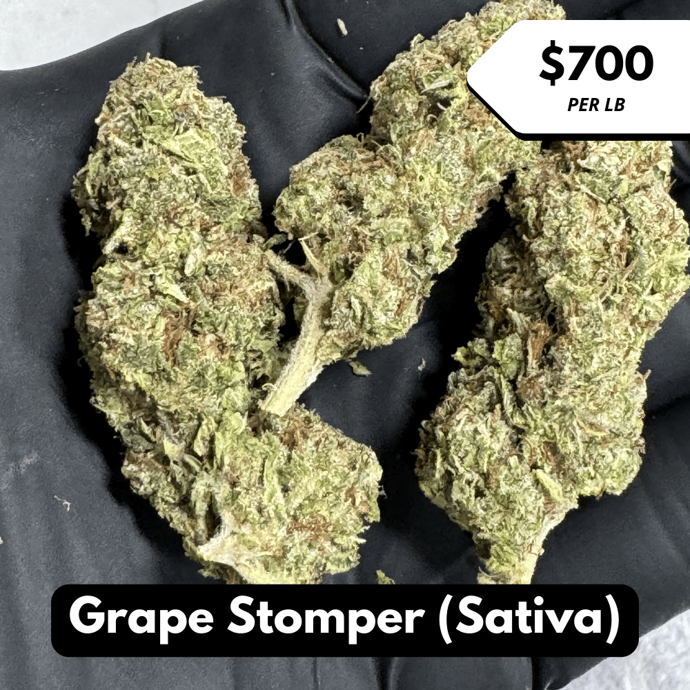 Natural THC-A Flower (Grape Stomper)