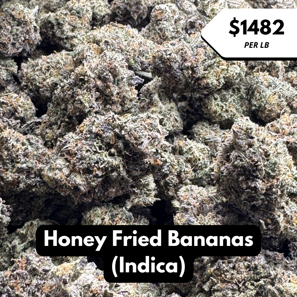 Natural THC-A Flower (Indica ~ Honey Fried Bananas)