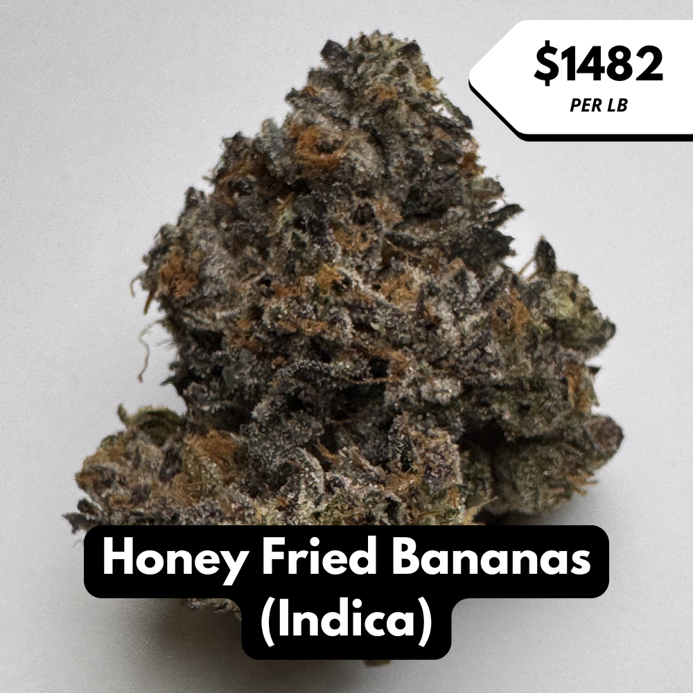 Natural THC-A Flower (Indica ~ Honey Fried Bananas)