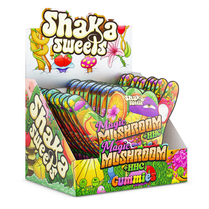 Shaka Sweets Magic Mushroom + HHC Gummies