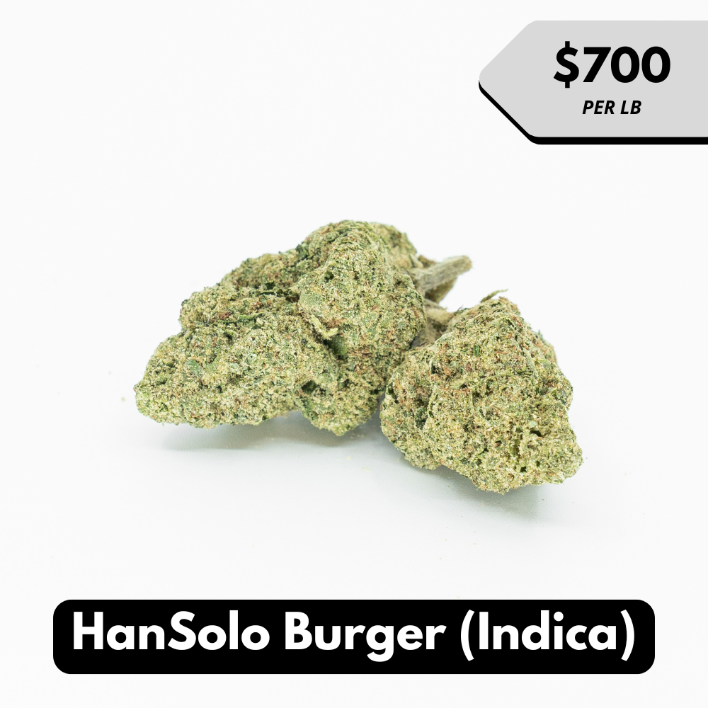 Natural THC-A Flower (Indica ~ HanSolo Burger)