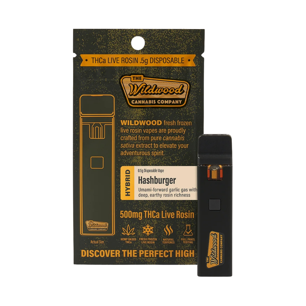 Wildwood THC-A Live Rosin Disposable (500mg)