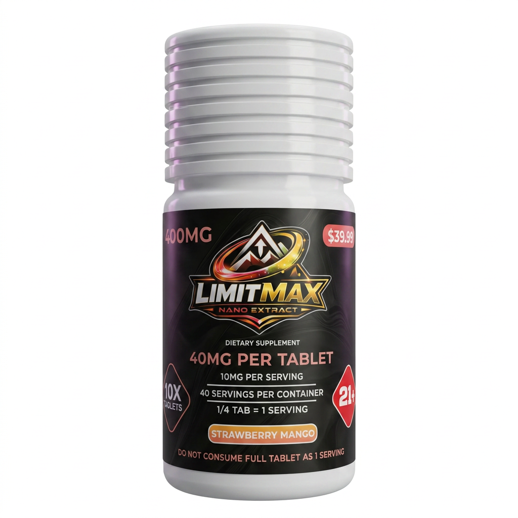 LimitMax Nano Extract Tablets (400mg - 10 Count)