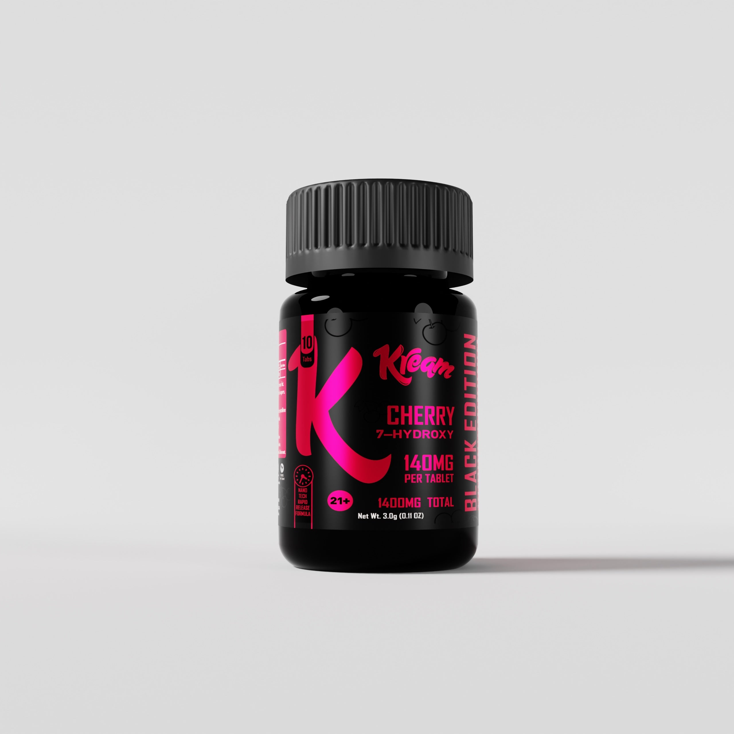 Kream Black Edition 7-OH Tablets (1400mg - 10 Count)