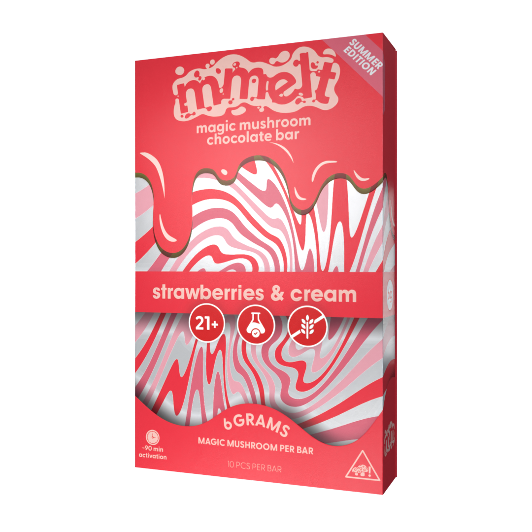 mmelt Magic Mushroom Chocolate Bar