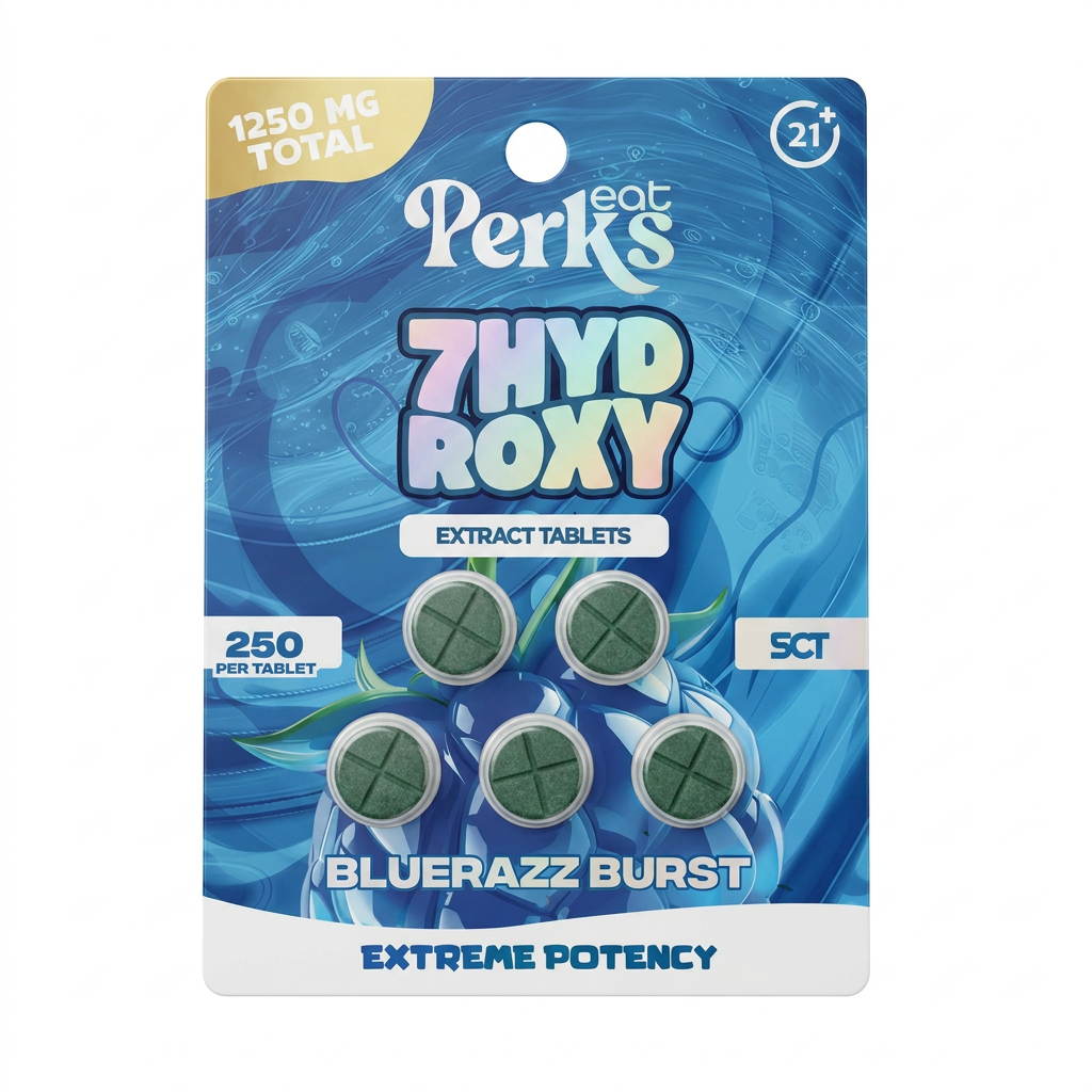 Eat Perks 7-OH Tablets (1250mg - 5 Count)