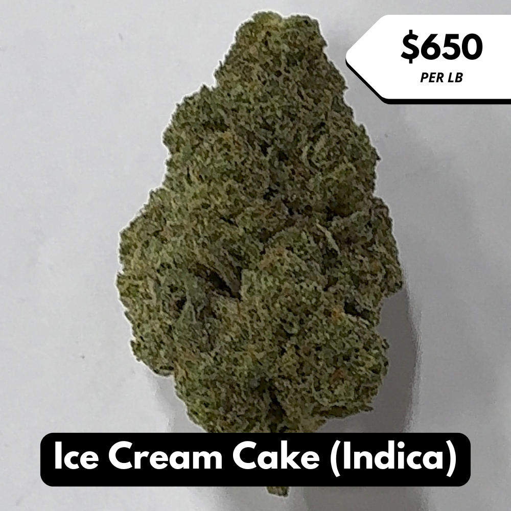 Natural THC-A Flower (Indica ~ Ice Cream Cake)