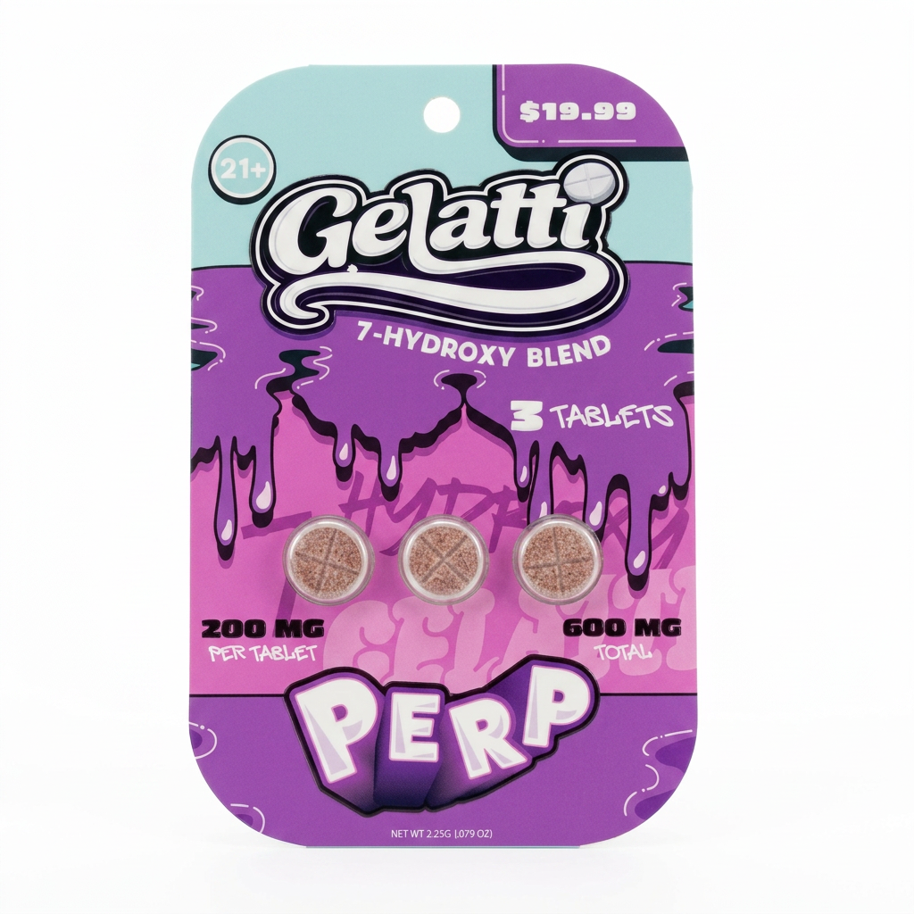 Gelatti 7-OH + MIT + MGM-15 Tablets (600mg - 3 Count)