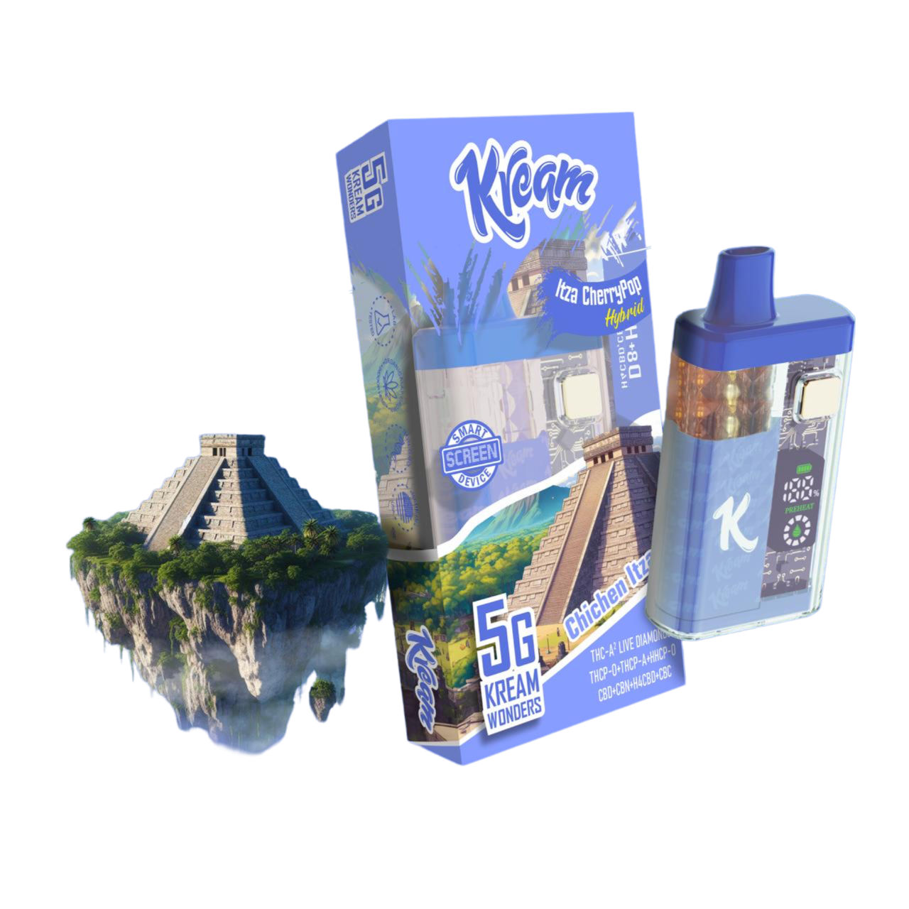 Kream Wonders THC-A Live Rosin Disposable (5000mg)