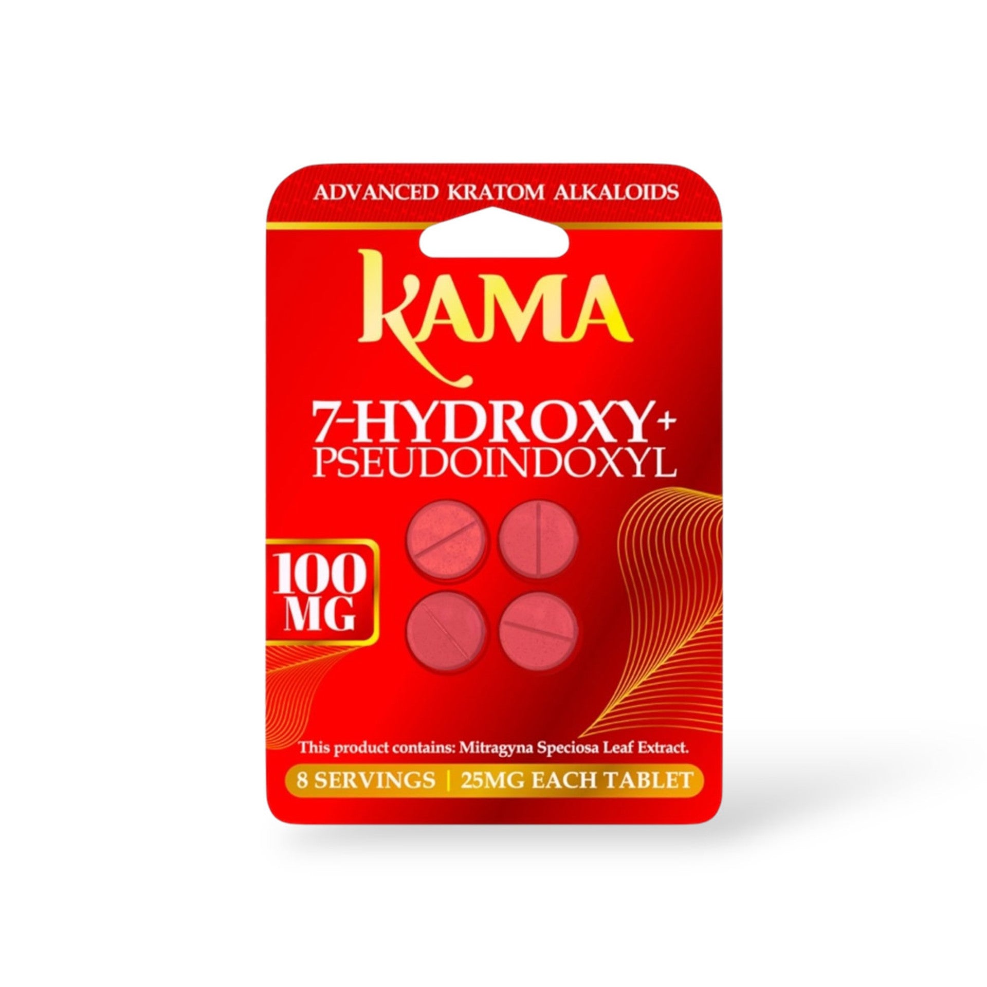 Kama 7-OH + Pseudo Tablets (100mg - 4 Count)