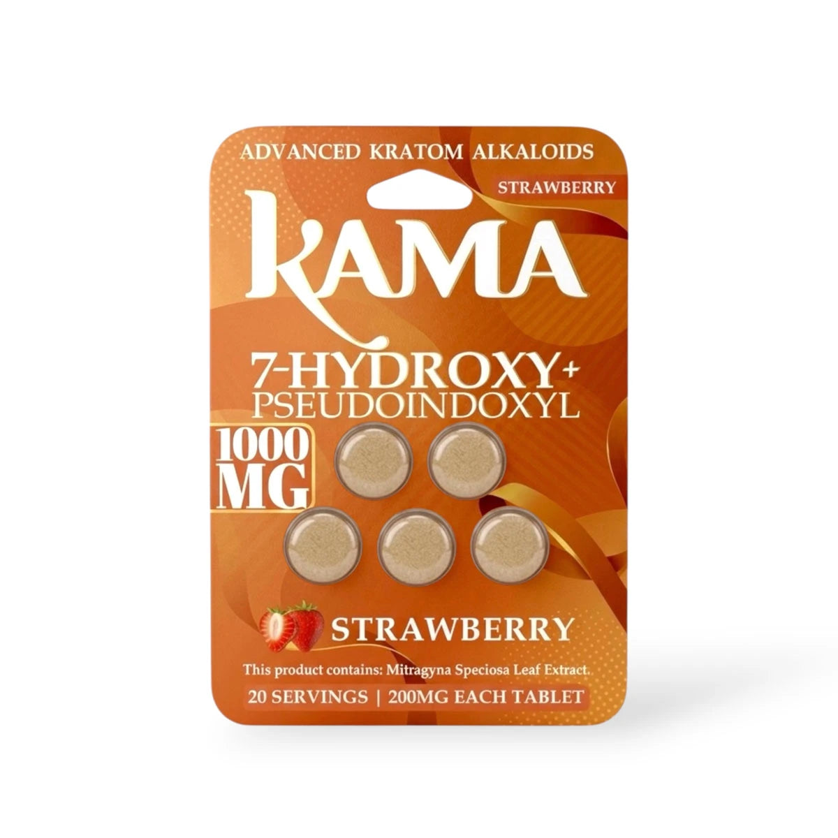 Kama 7-OH + Pseudo Tablets (1000mg - 5 Count)