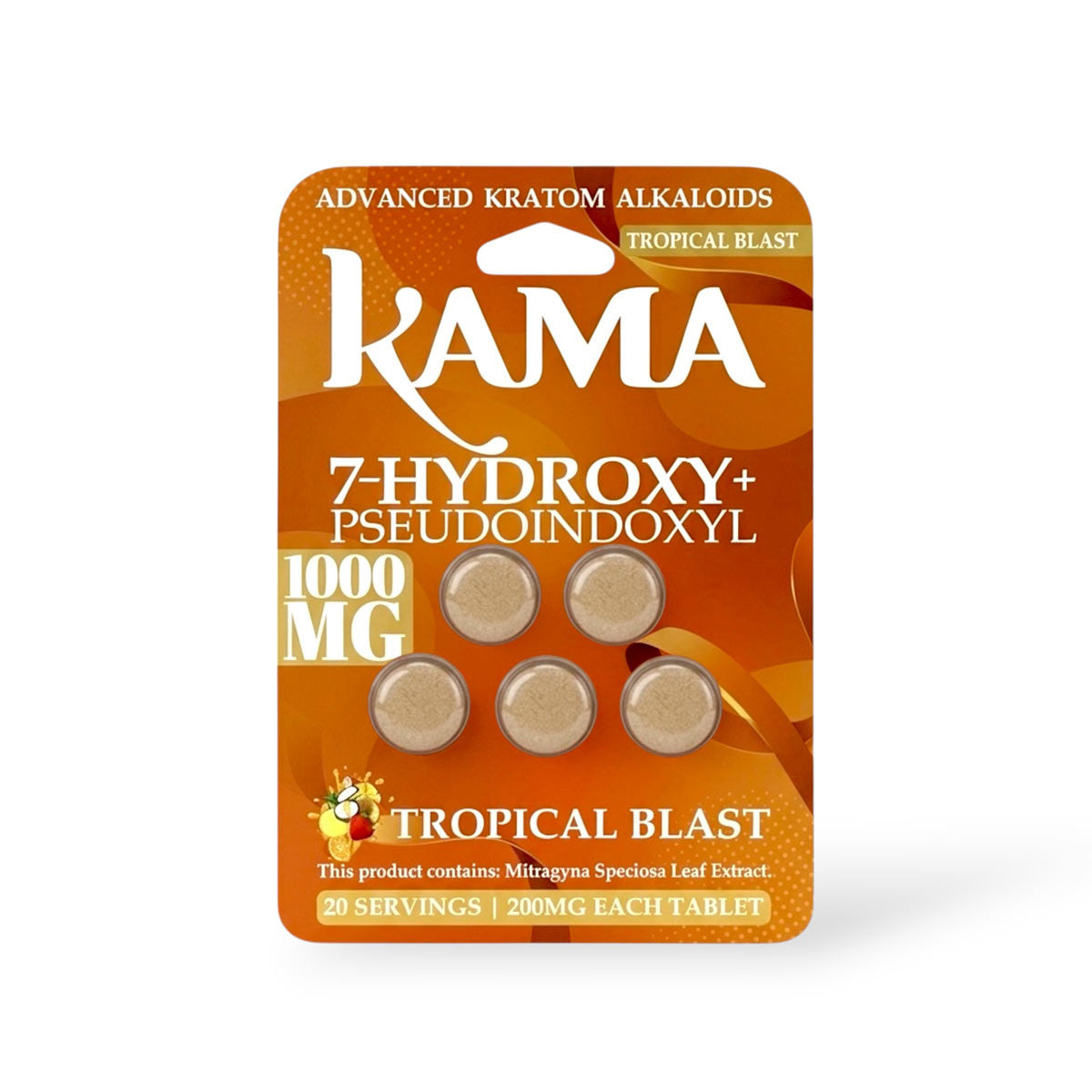 Kama 7-OH + Pseudo Tablets (1000mg - 5 Count)