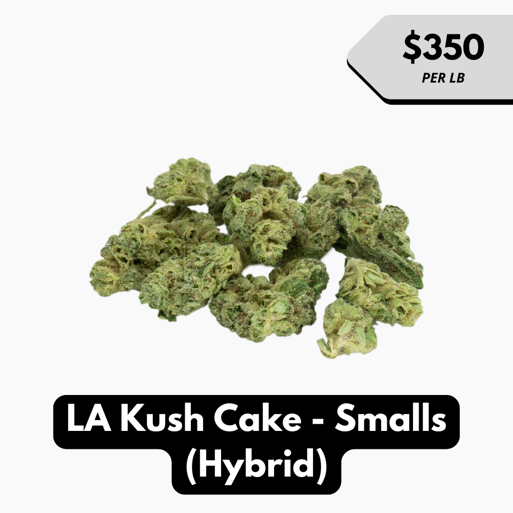 Natural THC-A Flower (Hybrid ~ LA Kush Cake - Smalls)