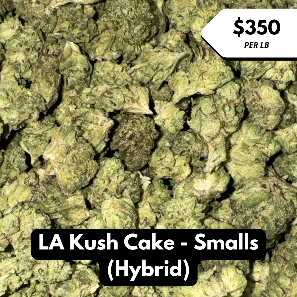 Natural THC-A Flower (Hybrid ~ LA Kush Cake - Smalls)