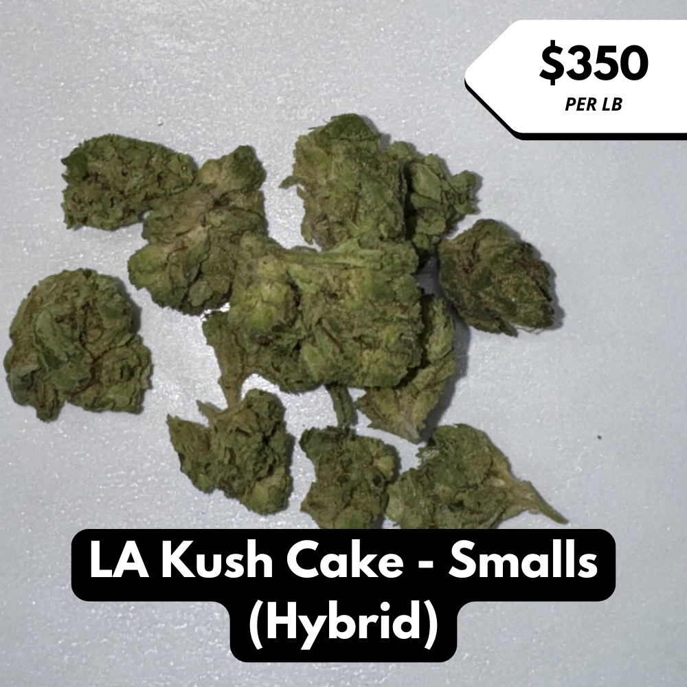 Natural THC-A Flower (Hybrid ~ LA Kush Cake - Smalls)