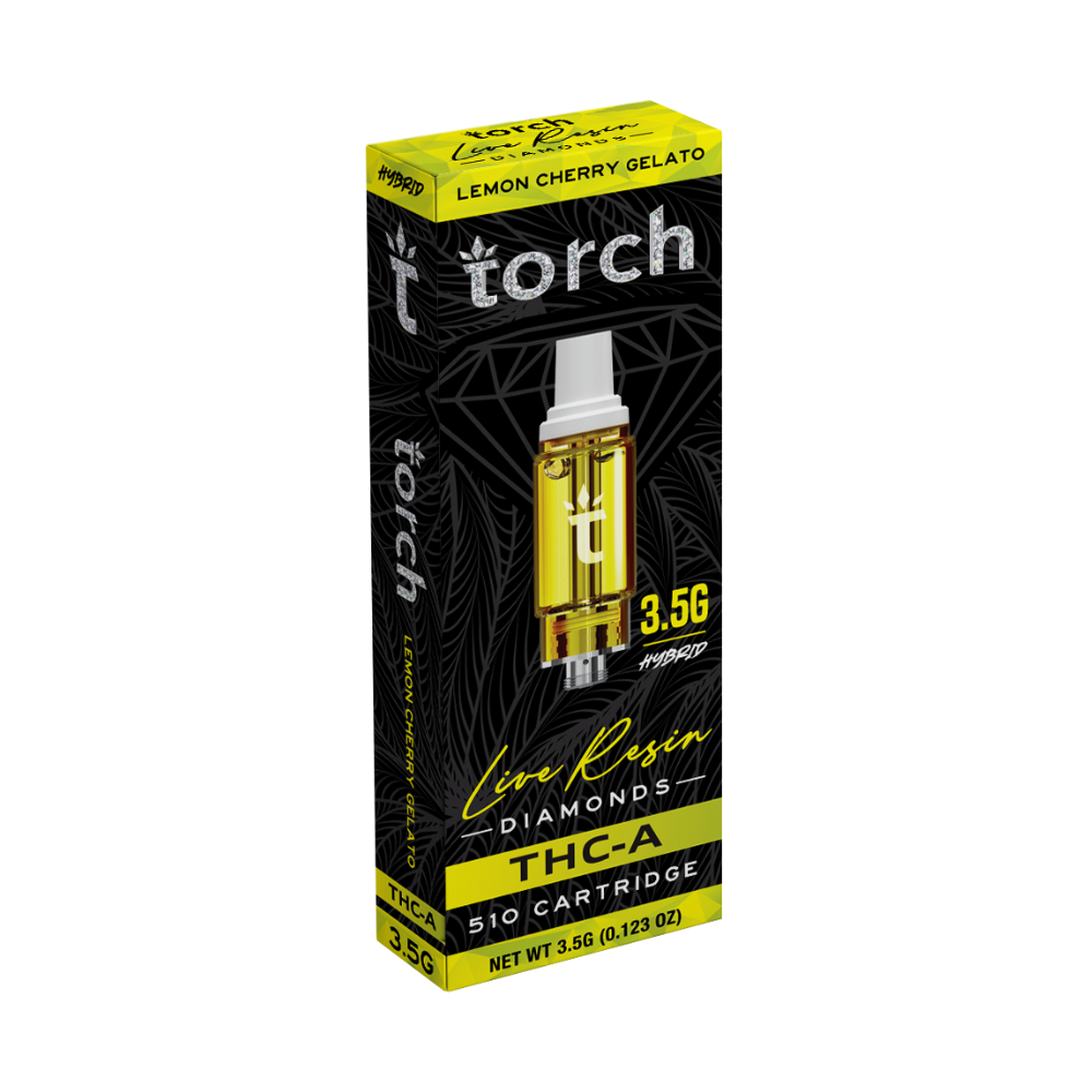 Torch THC-A Live Resin Diamonds Cartridge (3500mg)