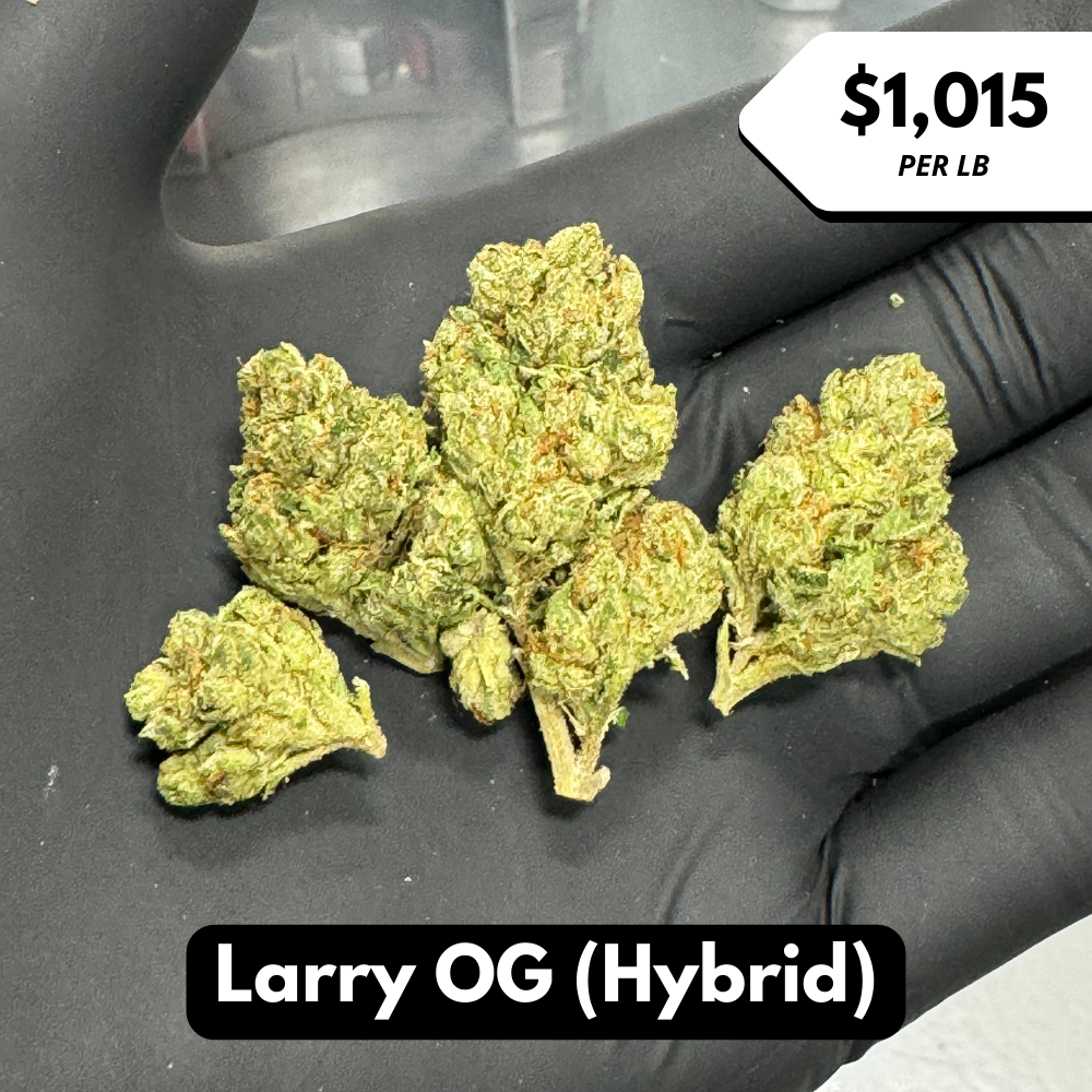 Natural THC-A Flower (Larry OG)