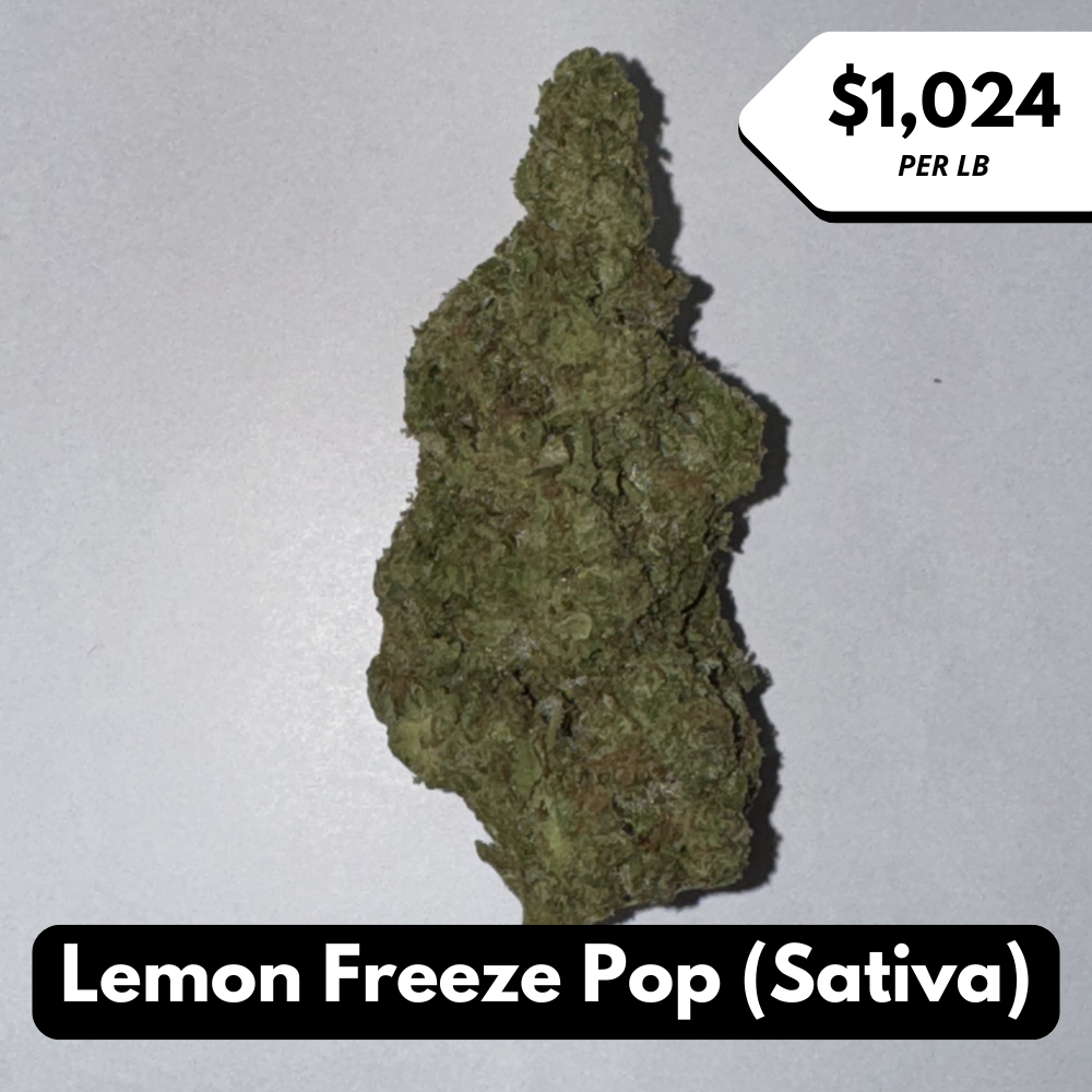 Natural THC-A Flower (Sativa ~ Lemon Freeze Pop)