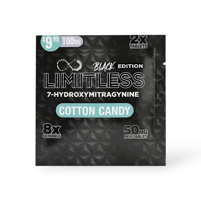 Limitless Black Edition 7-OH Tablets (100mg - 2 Count)
