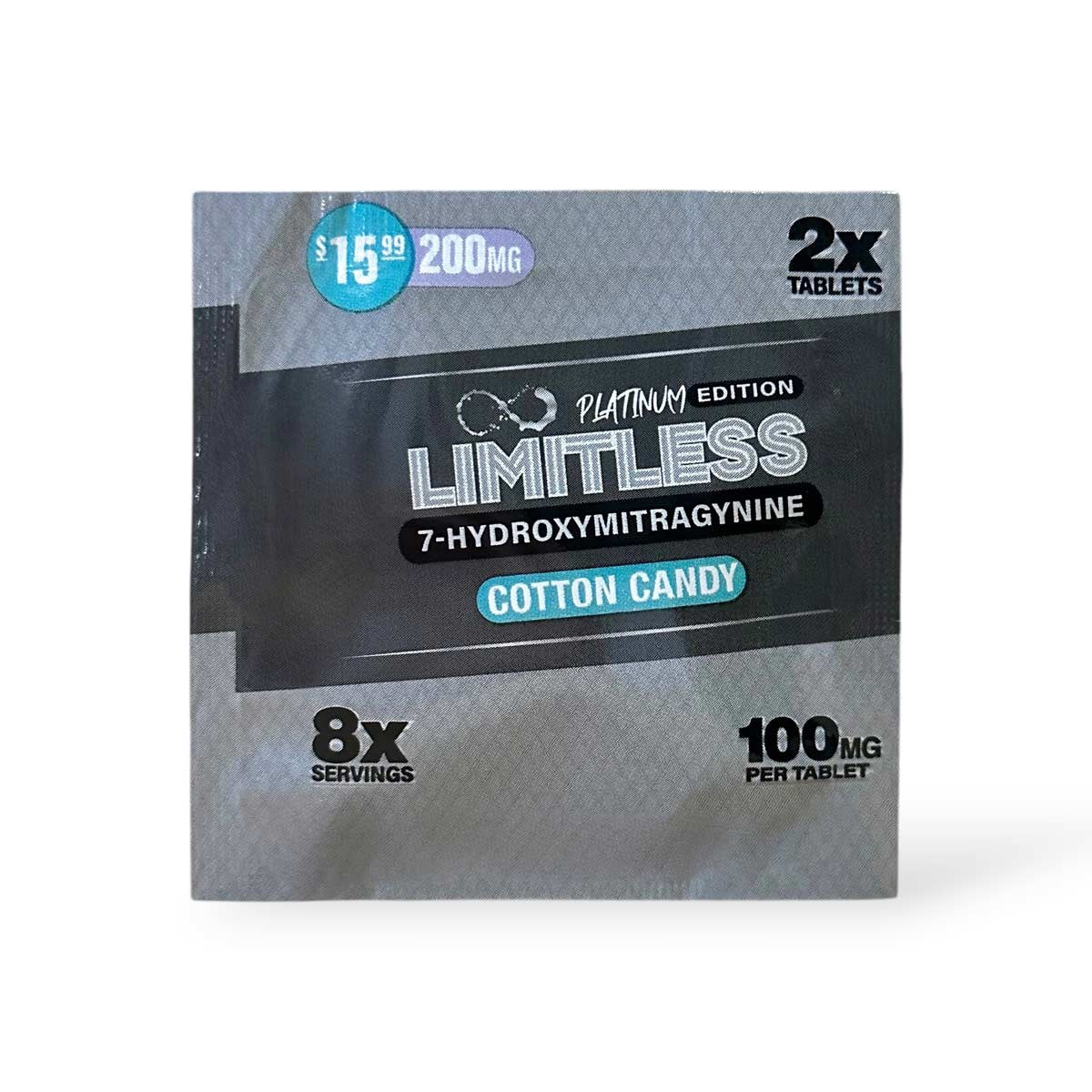 Limitless Platinum Edition 7-OH Tablets (200mg - 2 Count)