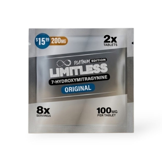 Limitless Platinum Edition 7-OH Tablets (200mg - 2 Count)