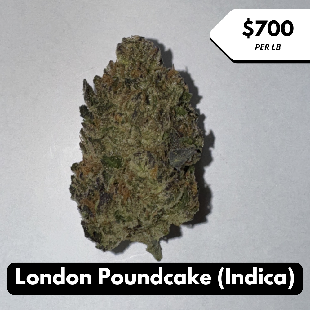 Natural THC-A Flower (Indica ~ London Poundcake)