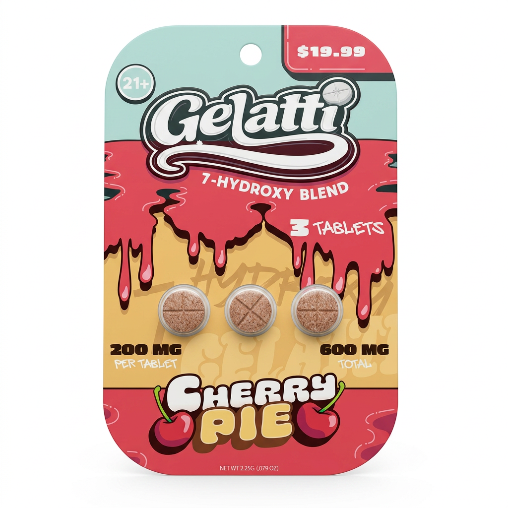 Gelatti 7-OH + MIT + MGM-15 Tablets (600mg - 3 Count)